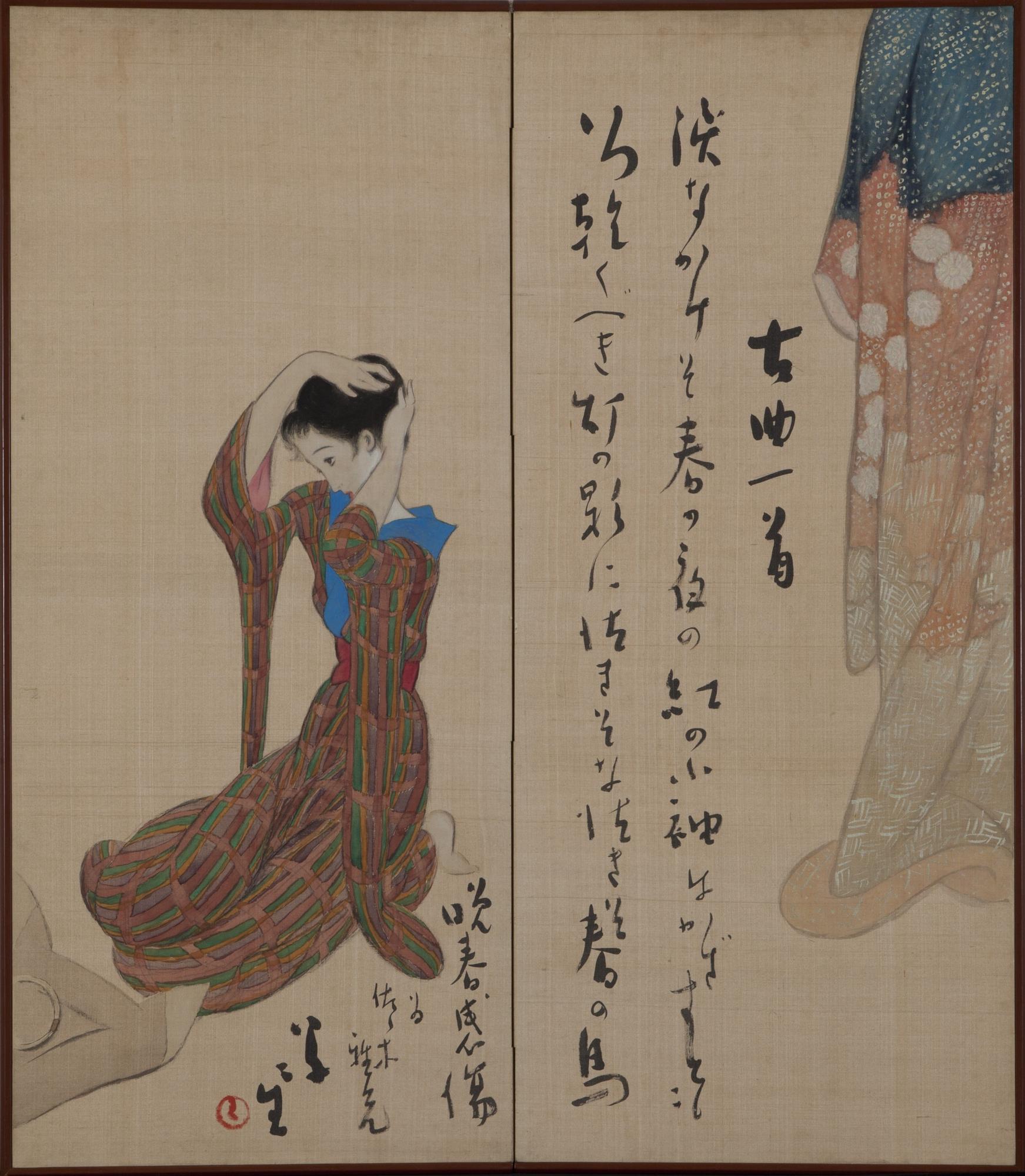 晩春感傷 1926(大正15)年/金沢湯涌夢二館