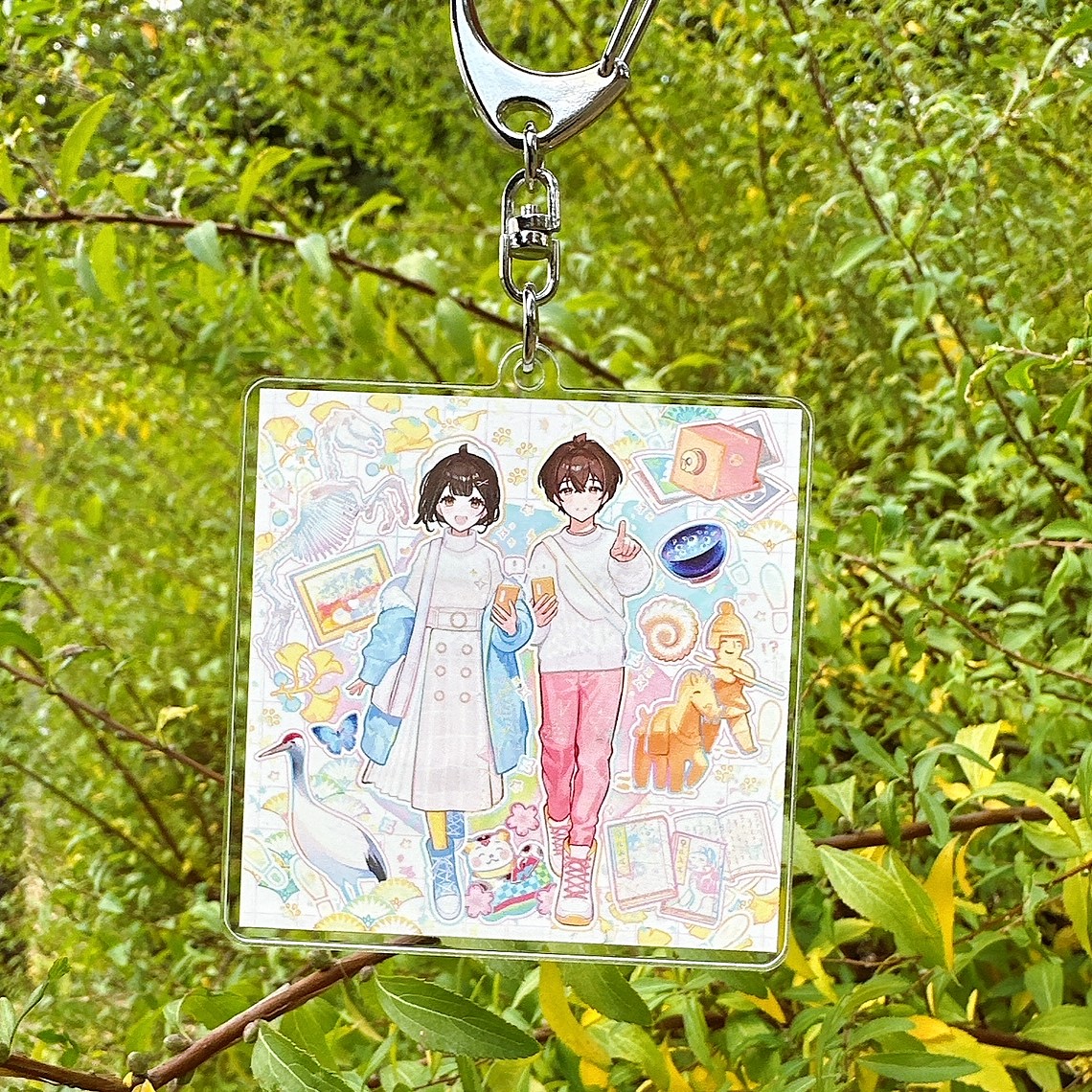 シールラリーキーホルダー